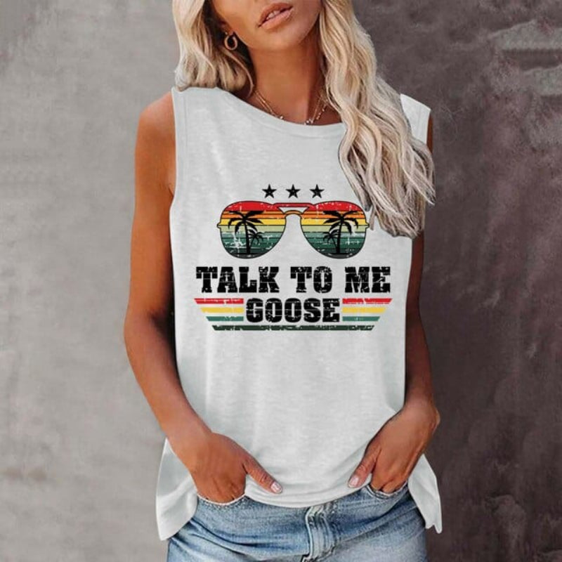 Boho Tank Top Plus Size