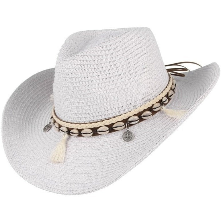 Boho Western Straw Sun Hat