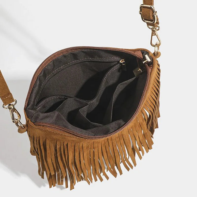 boho bag fringe