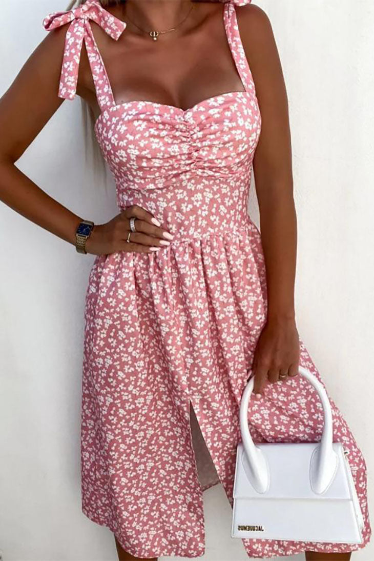 boho chic midi dress