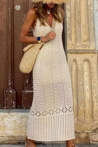 boho crochet dress