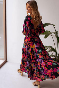 boho festival maxi dress