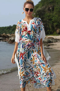 boho kimono maxi dress