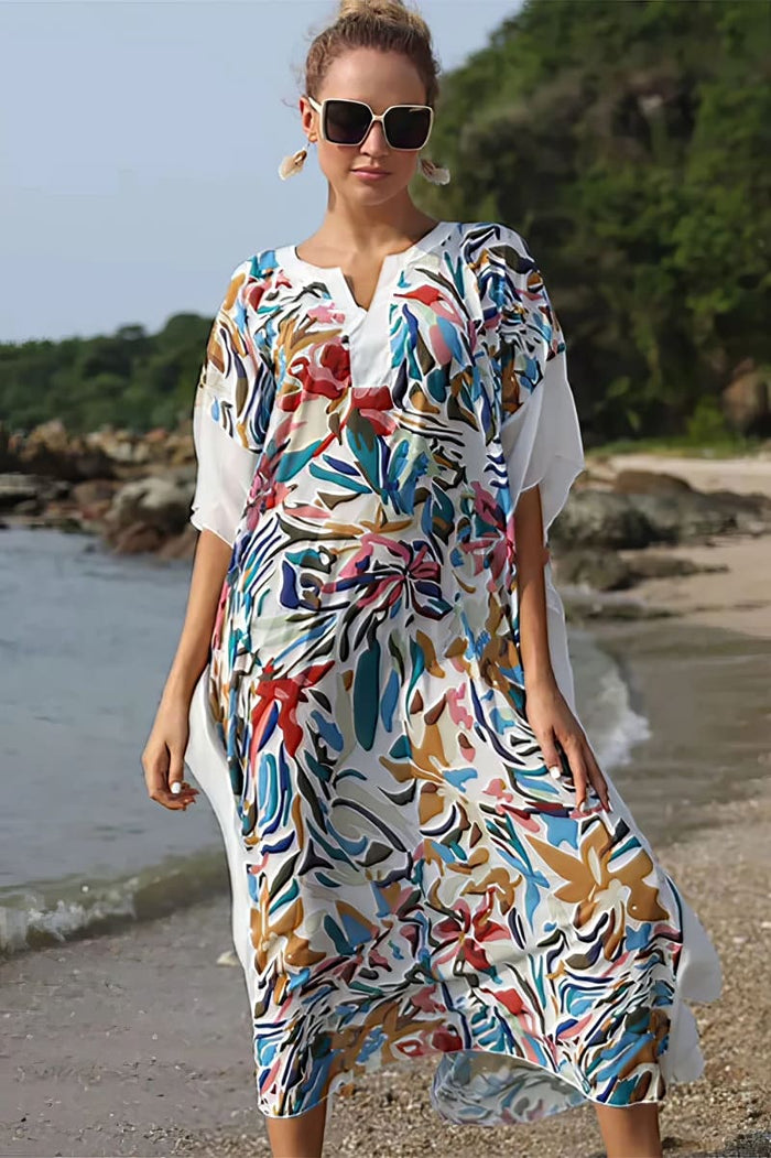 boho kimono maxi dress