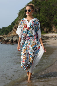 boho kimono maxi dress