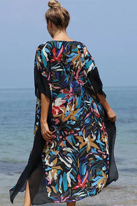 boho kimono maxi dress