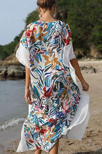 boho kimono maxi dress