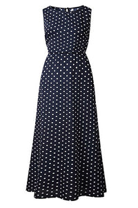 boho polka dot dress