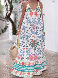 boho sundress maxi