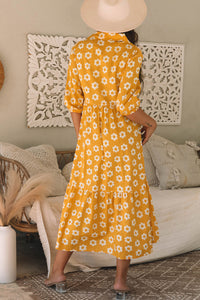 Bracelet Sleeve Boho Long Dress