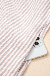 Breezy Button Front Shirt Dress
