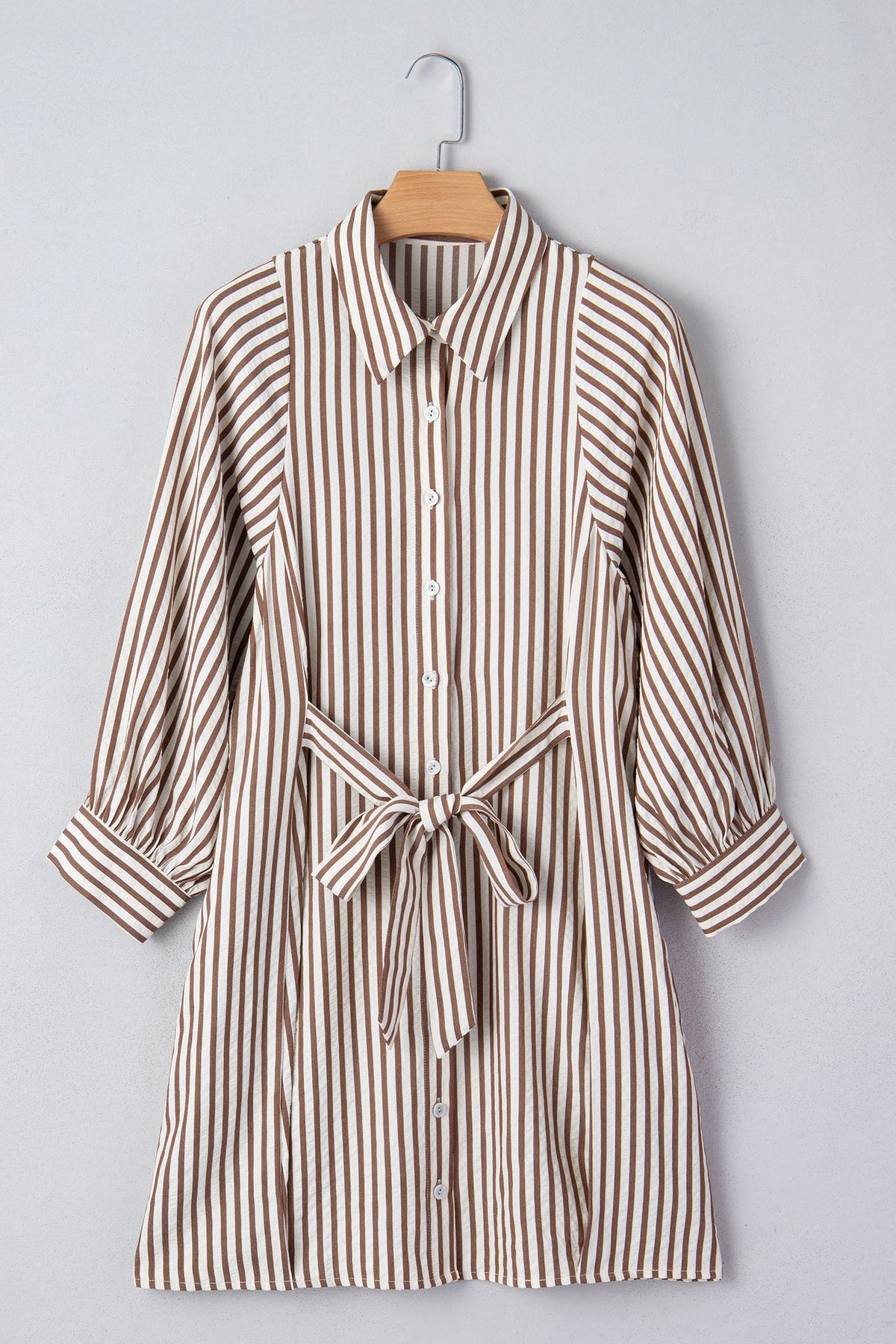 Brown Boho Dress Side View