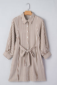 Brown Boho Dress Side View