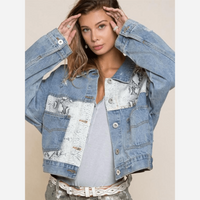 Casual bohemian layering jacket style