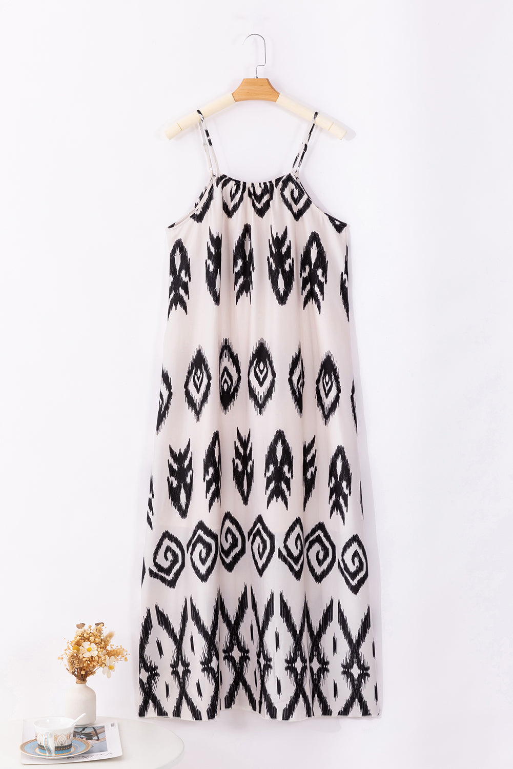 Casual boho dress earth tones