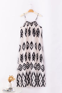 Casual boho dress earth tones