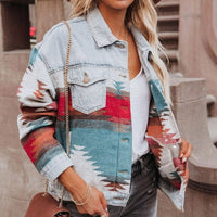 Casual boho jean jacket outfit