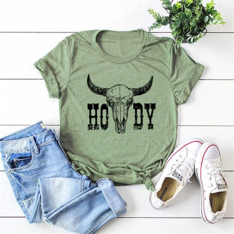 Casual boho top relaxed fit