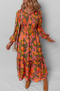 Casual Puff Sleeve Summer Dress