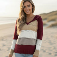 Chunky boho pullover cozy style