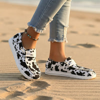 Colorful Bohemian Print Canvas Sneakers