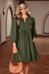 Corduroy Mini Dress