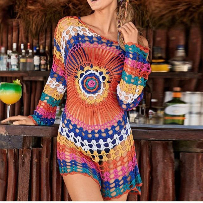 Cotton Crochet Beach Cover Up