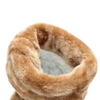 Cozy bohemian shearling ankle boots