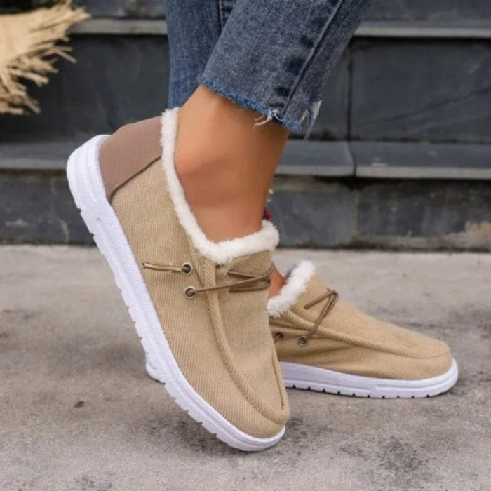 Cozy slip on shoes plush
