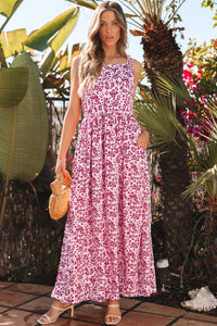 Cutout detail boho festival dress
