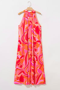 Elegant Bohemian Dress Close-Up