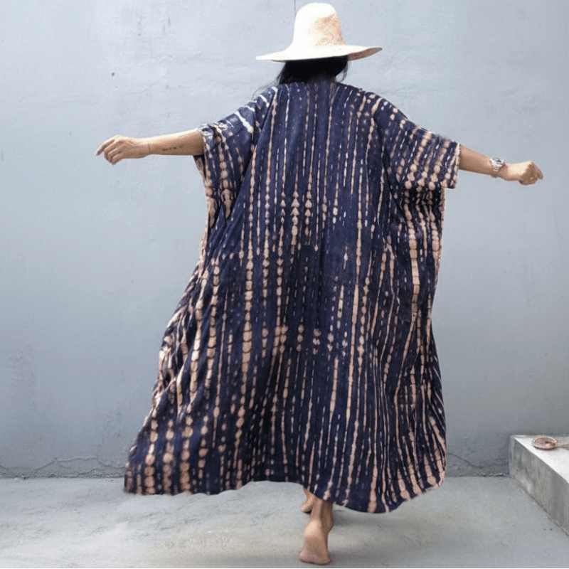 Elegant kaftan cover up beachwear