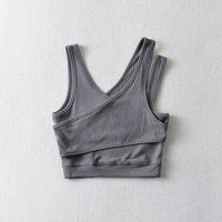 Embroidered bohemian cropped festival top