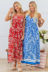Empire Waist Boho Dress Back