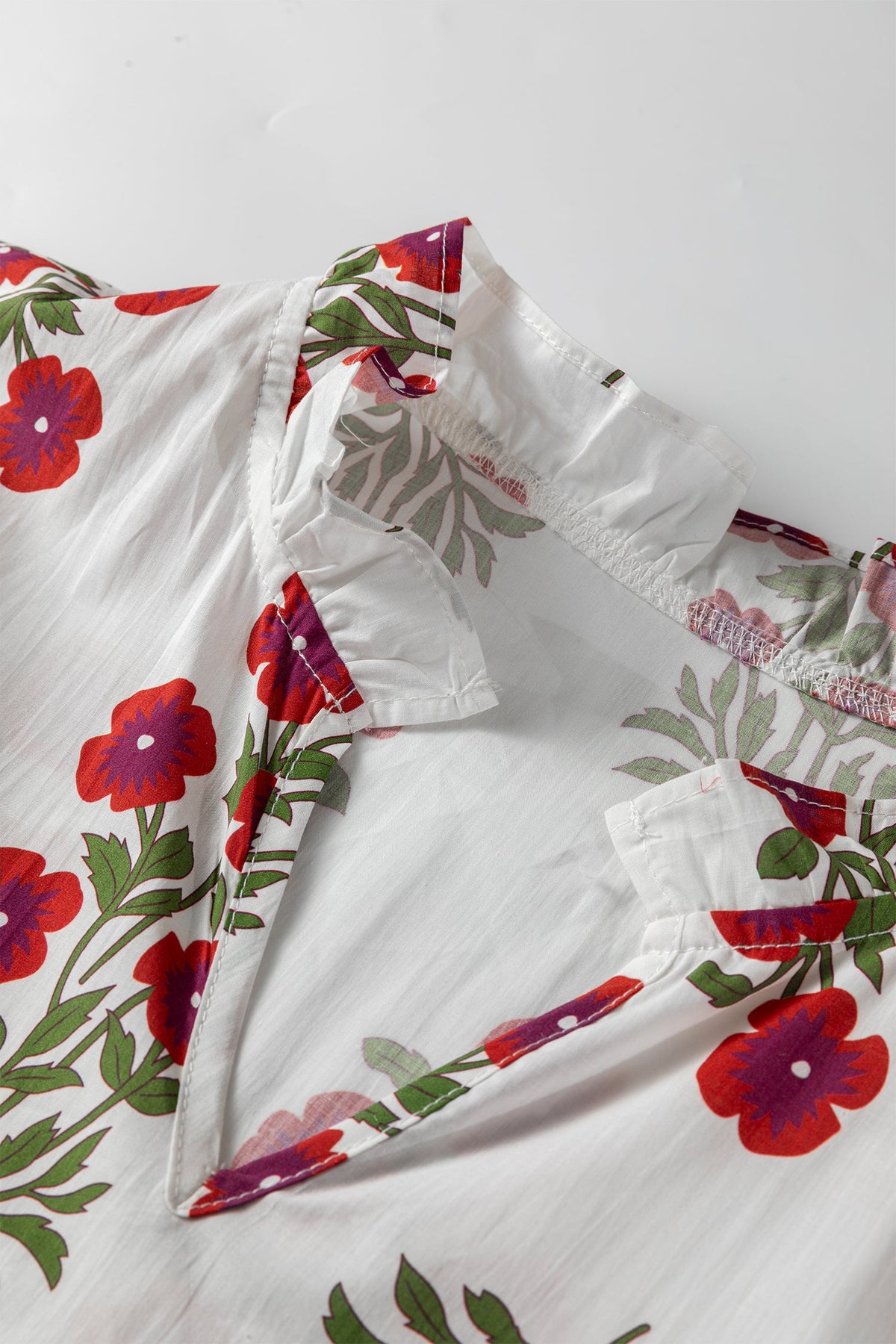 Floral layered dress easy drape