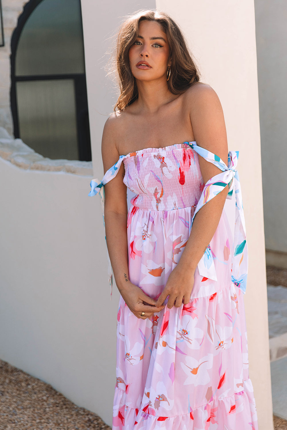Floral Maxi Dress Styled Outfit