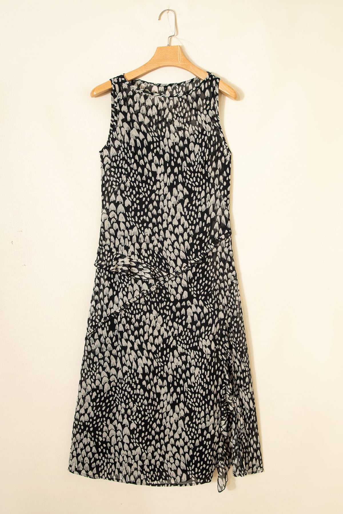 Flowy Animal Print Summer Dress