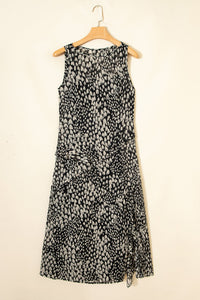 Flowy Animal Print Summer Dress
