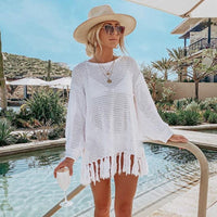 Flowy beach cover up cotton