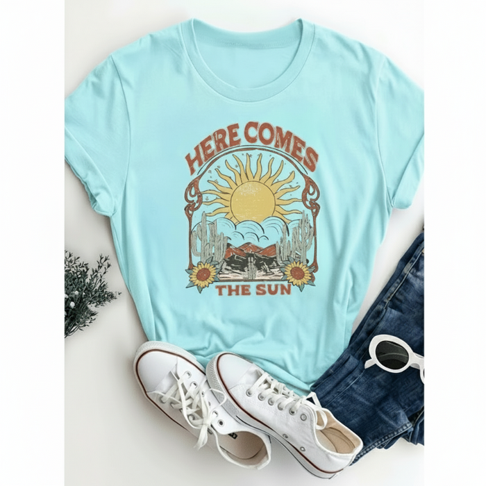 Flowy boho blouse earth tones