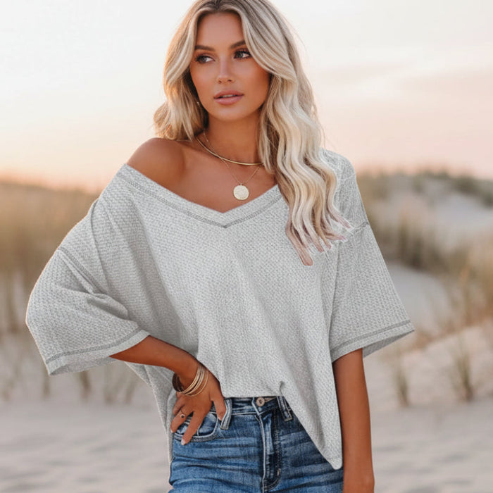Flowy Boho Blouse Summer Outfit