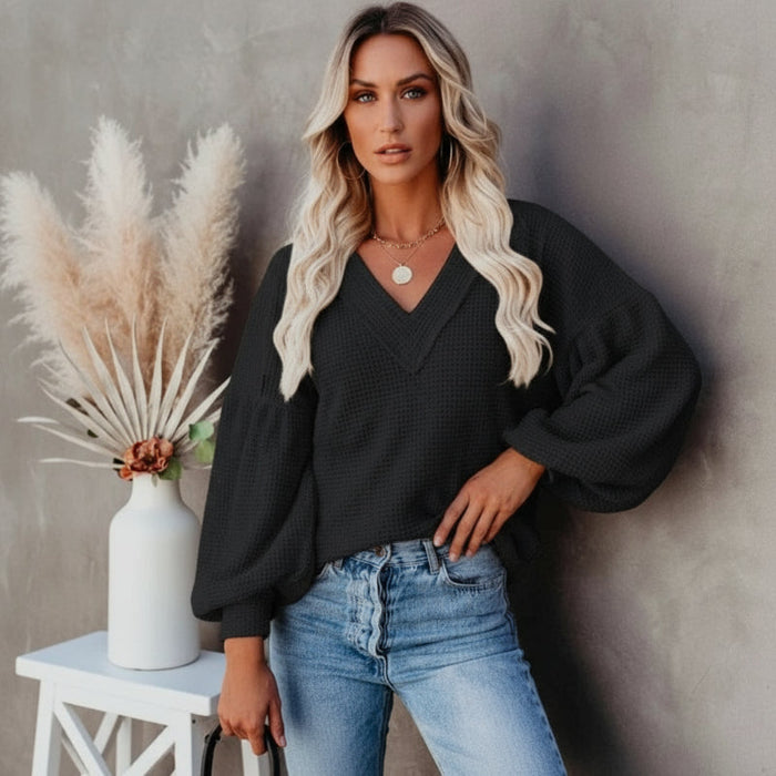 Flowy boho top relaxed fit