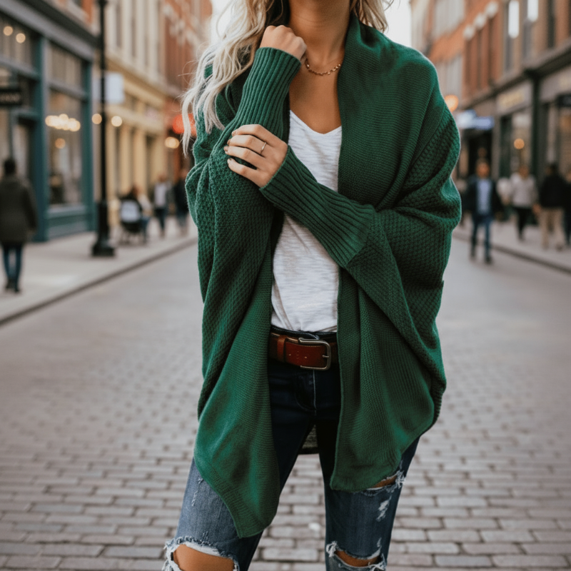 Flowy Long Cardigan Boho Style