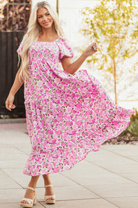 Flowy maxi dress boho style