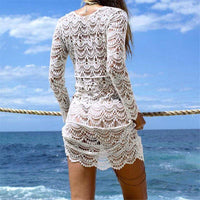 Flowy Mesh Beach Tunic