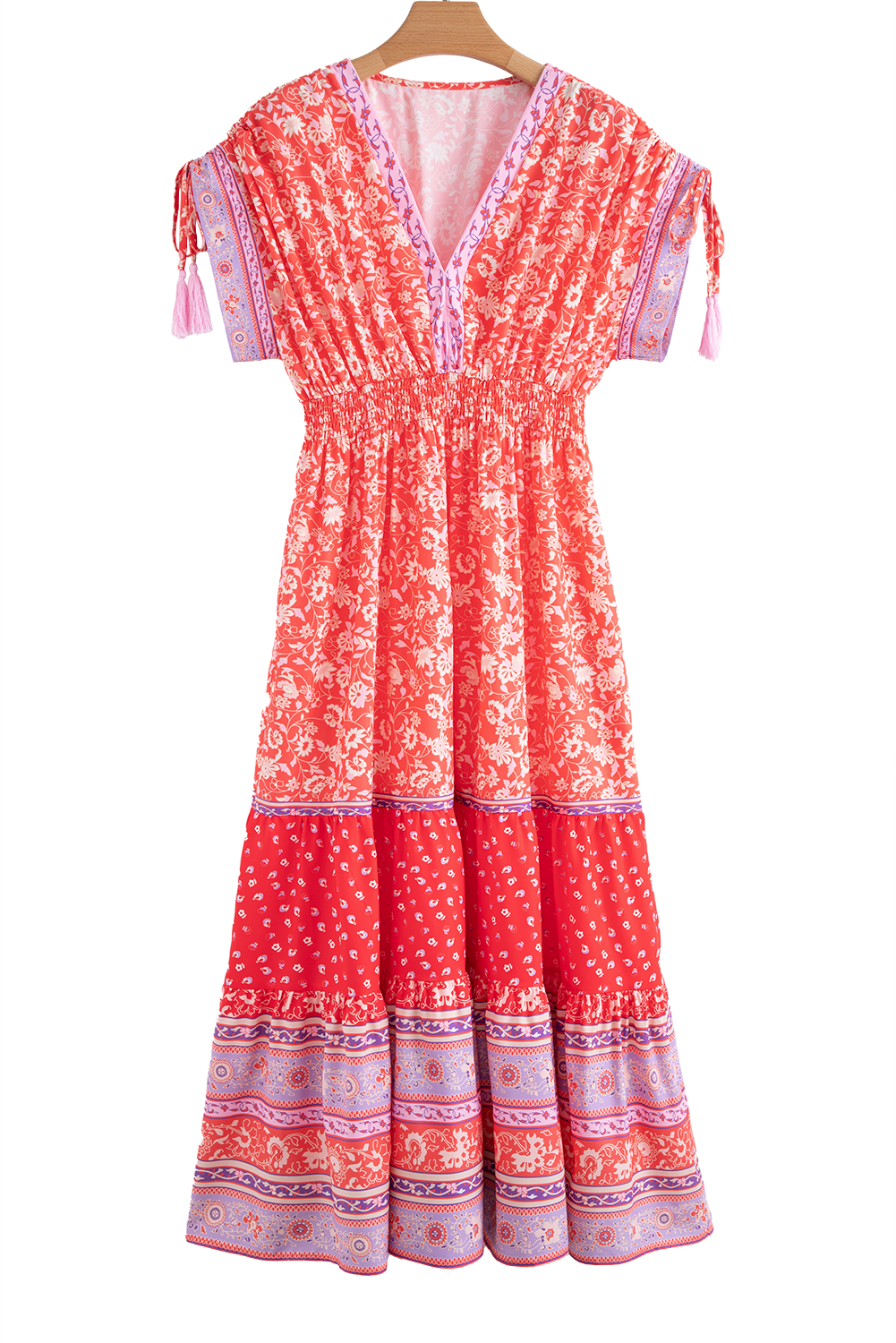 Flowy tassel dress festival ready