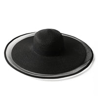 Foldable Boho Straw Bucket Hat