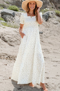 Frilly Tiered Maxi Dress