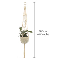 Fringe Detail Boho Planter