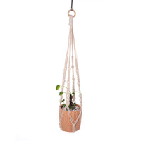 Fringe macrame plant basket